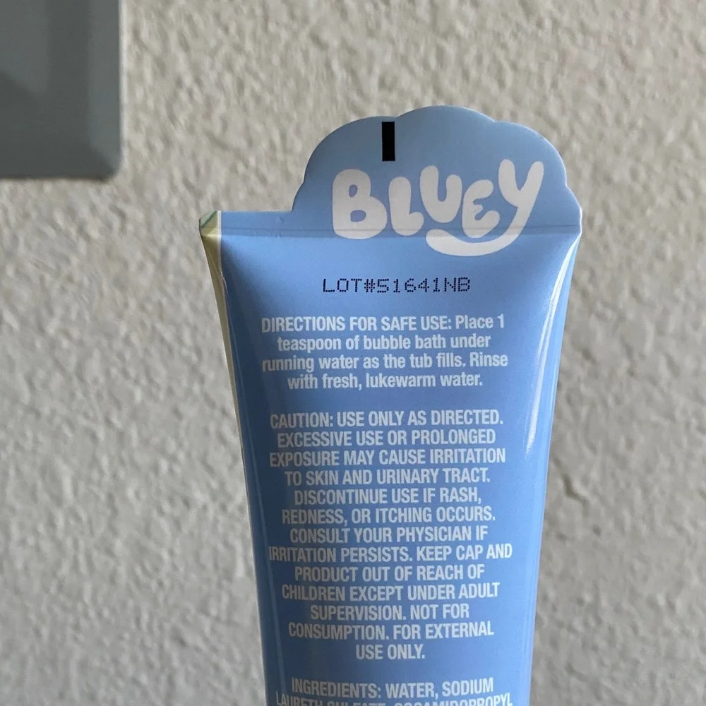 Bluey Wackadoo Watermelon Scented Bubble Bath